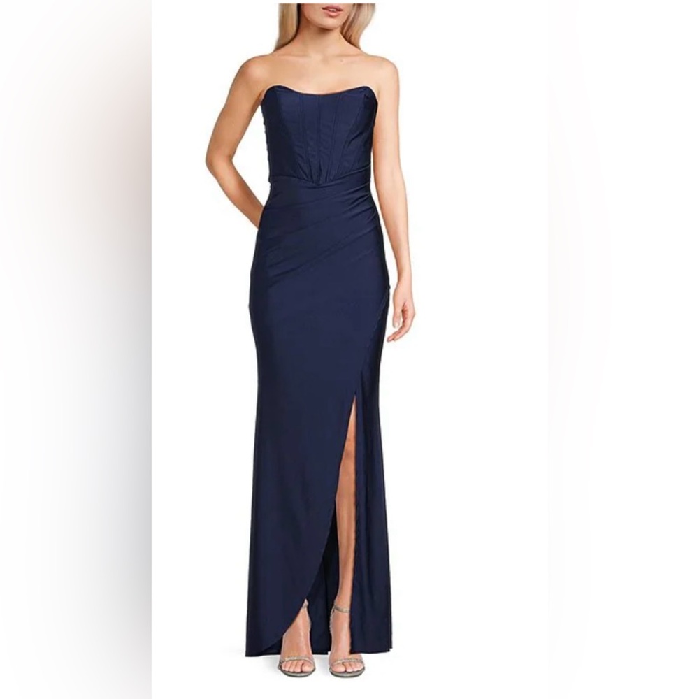 Honey and Rosie Elegant Strapless Dress